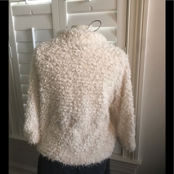 Vince Camuto Ivory Eyelash Pullover Sweater, Medium, NWT - Picture 2 of 4